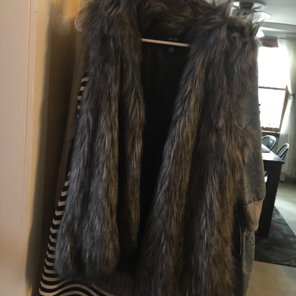 Nicole Miller Fur Vest